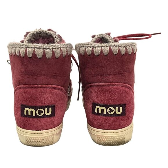 MOU Eskimo Ankle Boots Women's US Size 6 *READ*  Lace Up - Picture 3 of 10
